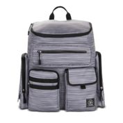 Jeep&reg; Adventurers Heritage Diaper Backpack in Grey