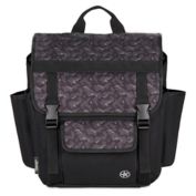 Jeep&reg; Adventurers Unlimited Diaper Backpack in Black/Grey