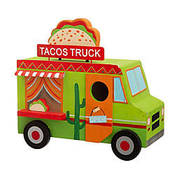 Glitzhome® Mexico Taco Truck Wooden Multicolor Birdhouse