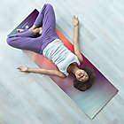 Alternate image 1 for Life Energy Karuna Reversible Non-Slip Yoga Mat in Purple/Orange