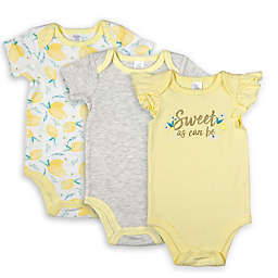 Modern Baby® 3-Pack Short Sleeve Bodysuits