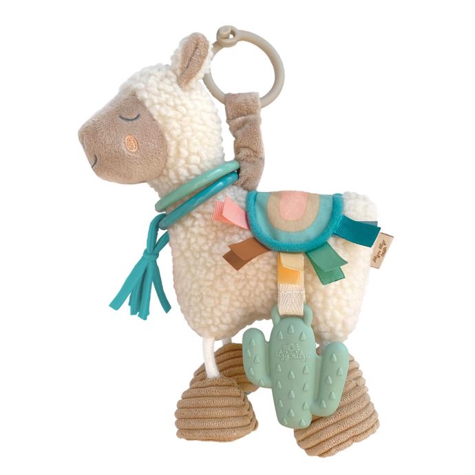 Itzy Ritzy Link Love Llama Teether Toy In Brown Bed Bath Beyond