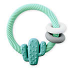 Alternate image 0 for Itzy Ritzy&reg; Cactus Ritzy Rattle&trade; Teether in Green