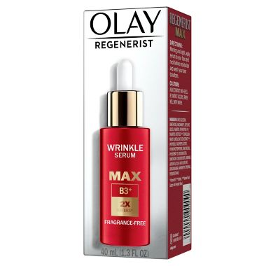 Olay&reg; 1.3 oz. Regenerist Max Wrinkle Serum with Peptides. View a larger version of this product image.