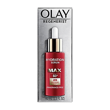 Olay&reg; 1.3 oz. Regenerist Max Hydration Serum with Hyaluronic Acid. View a larger version of this product image.