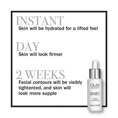 Olay&reg; 1.3 oz. Regenerist Collagen Peptide 24-Hour Serum. View a larger version of this product image.
