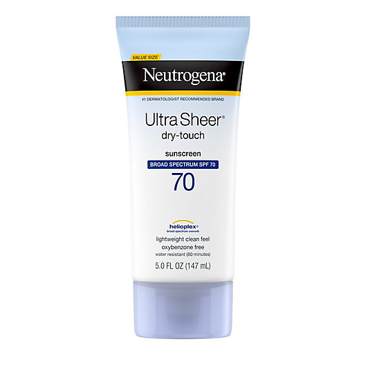 Alternate image 1 for Neutrogena® Ultra Sheer® 5 oz. Dry-Touch Broad Spectrum Sunscreen SPF 70