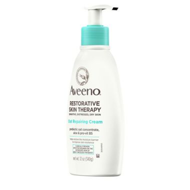 Aveeno&reg; 12 oz. Restorative Skin Therapy Oat Repairing Body Cream. View a larger version of this product image.