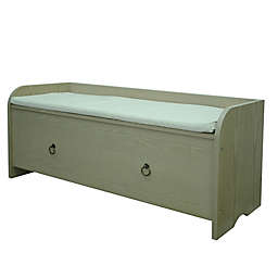 Bee & Willow™ Home Entryway Bench with Faux Drawers in Light Natural