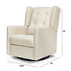 Alternate image 9 for DaVinci Maddox Nursery Recliner and Swivel Glider in Oat