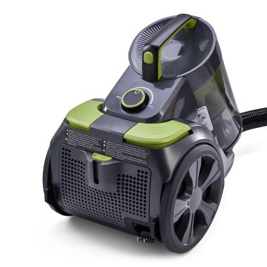 Black &amp; Decker&trade; Canister Vacuum in Grey/Lime. View a larger version of this product image.