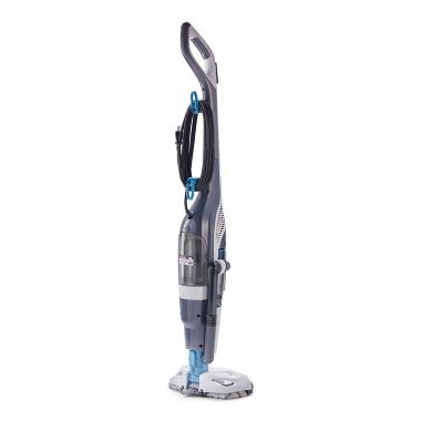 Black &amp; Decker&trade; Steam Mop &amp; Dry Vacuum in White/Aqua. View a larger version of this product image.