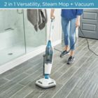 Alternate image 12 for Black &amp; Decker&trade; Steam Mop &amp; Dry Vacuum in White/Aqua
