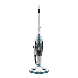 Black & Decker™ Steam Mop & Dry Vacuum in White/Aqua