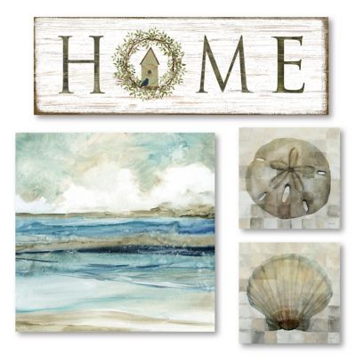 ArtWall 3 Piece Mark Rosss No Distractions Floater Framed Canvas Flag Set 36 x 48 