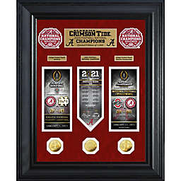 University of Alabama 2020/21 Football National Champions Deluxe Framed Wall Décor