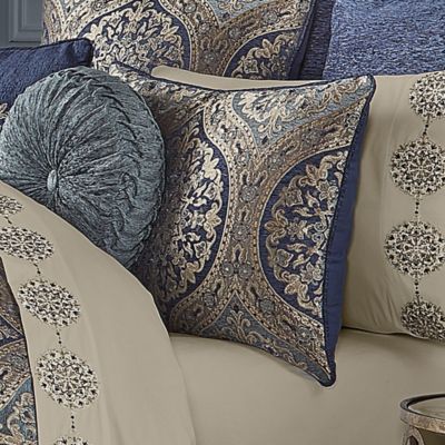 J. Queen New York™ Botticelli 4-Piece Comforter Set In Navy | Bed Bath ...