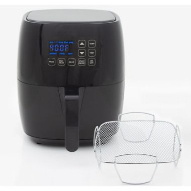 NuWave&reg; Brio&trade; 4.5 qt. Air Fryer in Black. View a larger version of this product image.