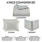 Alternate image 5 for J. Queen New York&trade; Nouveau King 4-Piece Comforter Set in Spa