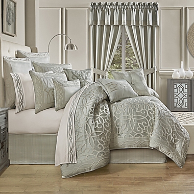 J. Queen New York&trade; Nouveau King 4-Piece Comforter Set in Spa. View a larger version of this product image.