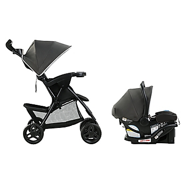 Graco&reg; Comfy Cruiser 2.0 Travel System in Gotham. View a larger version of this product image.