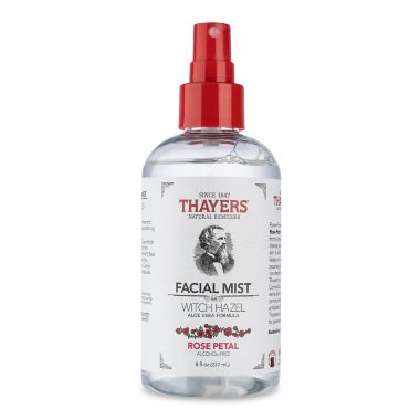 Thayers&reg; 8 oz. Alcohol-Free Witch Hazel Facial Mist in Rose Petal. View a larger version of this product image.