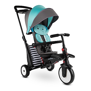 smarTrike smarTrike smarTfold 500 Folding Baby Tricycle for 1 Year Old Blu 
