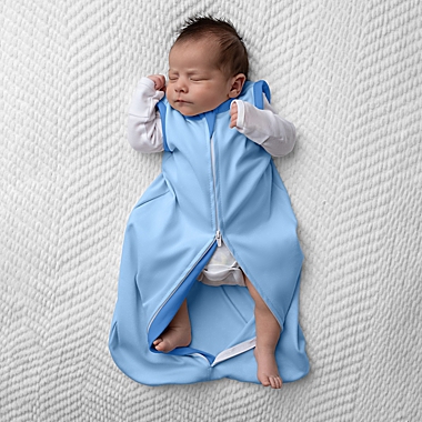 SwaddleMe&reg; Large Tie Dye Night Sack Sleeper in Blue. View a larger version of this product image.