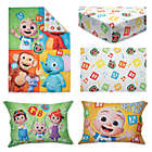 Alternate image 1 for Cocomelon Learning is Fun 4-Piece Toddler Bedding Set