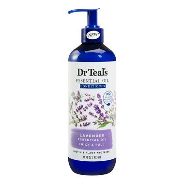 Dr. Teal's 16 oz. Lavender Thick and Full Essential Oil Conditioner. View a larger version of this product image.