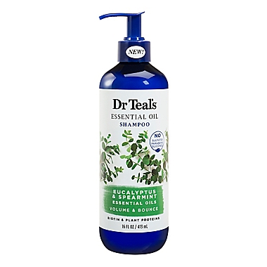Dr. Teal&#39;s&reg; Eucalyptus Spearmint 16 fl. oz. Essential Oil Shampoo. View a larger version of this product image.