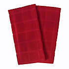 Alternate image 0 for Our Table&trade; Everyday Solid Kitchen Towels in Red (Set of 2)