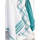 Alternate image 3 for Our Table&trade; Everyday Solid Kitchen Towels in Teal (Set of 2)