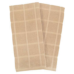 Our Table™ Everyday Solid Kitchen Towels in Sand (Set of 2)