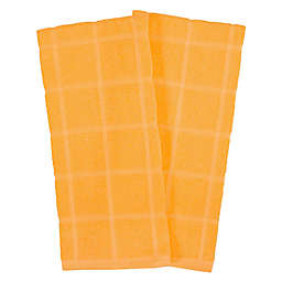 Our Table&trade; Everyday Solid Kitchen Towels in Gold (Set of 2)