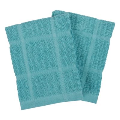 Our Table&trade; Everyday Solid Dish Cloths (Set of 2)