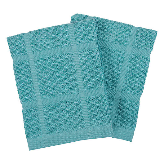Alternate image 1 for Our Table™ Everyday Solid Dish Cloths (Set of 2)