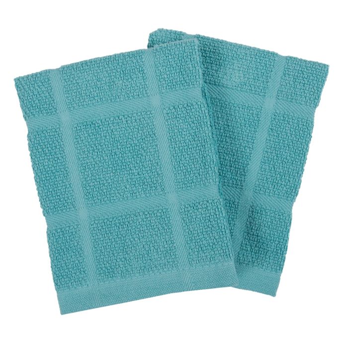 Our Table™ Everyday Solid Dish Cloths (Set of 2) | Bed Bath and Beyond ...