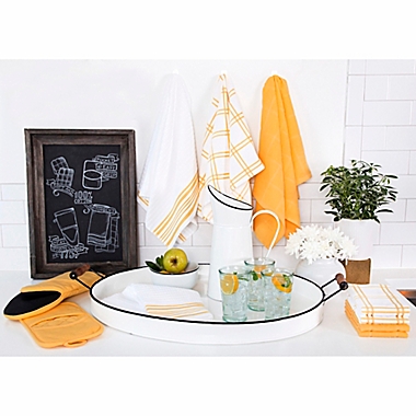 Our Table&trade; Everyday Solid Dish Cloths in Gold (Set of 2). View a larger version of this product image.