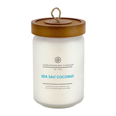 Chesapeake Bay Candle Scented Candle Sea Salt Coconut Small 2-Pack