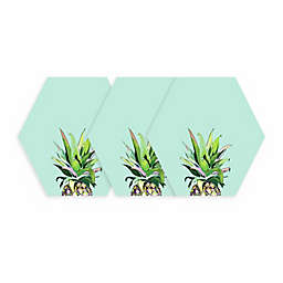 RoomMates® Pineapple Crown Dry Erase Hexagon Peel & Stick Wall Decals