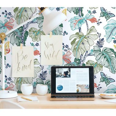 RoomMates® Boho Palm Peel & Stick Wallpaper | Bed Bath & Beyond