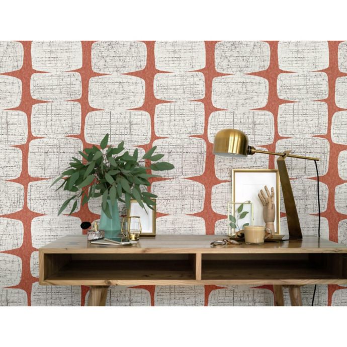 RoomMates® Mid-Century Beads Peel & Stick Wallpaper | Bed Bath and Beyond Canada