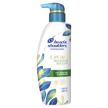 Head and Shoulders&reg; Supreme Nourish &amp; Smooth Scalp and Hair Shampoo. View a larger version of this product image.