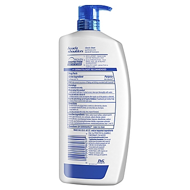 Head and Shoulders&reg; Classic Clean Daily Dandruff Shampoo. View a larger version of this product image.