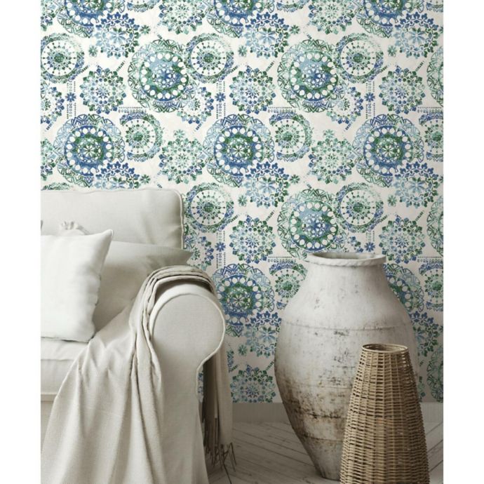 RoomMates® Bohemian Medallion Peel & Stick Wallpaper | Bed Bath and