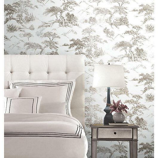 Alternate image 1 for RoomMates® Oriental Toile Peel & Stick Wallpaper