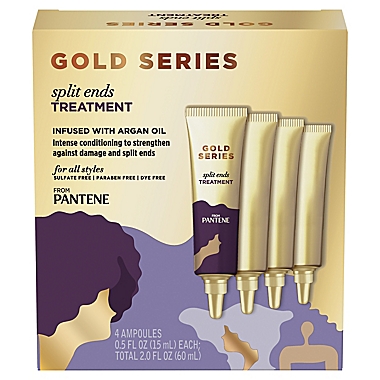 Pantene&reg; Gold Series 4-Pack Split Ends Treatment. View a larger version of this product image.