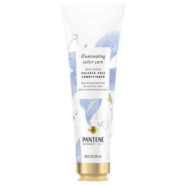 Pantene&reg; 8 oz. Nutrient Blends Illuminating Biotin Color Care Conditioner. View a larger version of this product image.