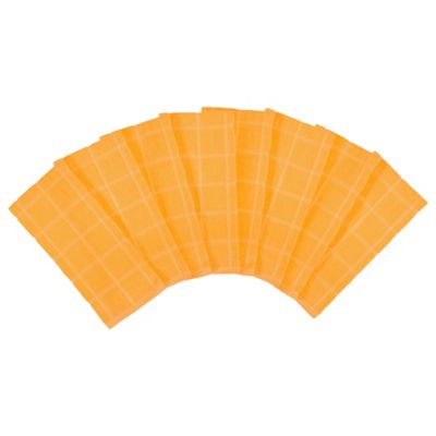 Our Table&trade; Everyday Solid Kitchen Towel in Gold (Set of 8)